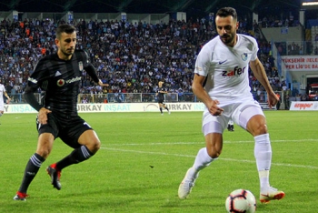 Beşiktaş, Erzurum'da ikinci yarıda kanatlandı: 1-3