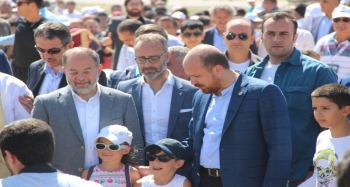 Bilal Erdoğan, Türk Oyunları Festivali için Erzurum'da